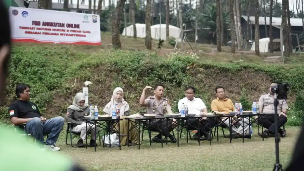 Polres Mojokerto Beri Kepastian Hukum dan Perlindungan bagi Driver Online