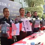Polres Gresik Amankan 11 Tersangka Curanmor